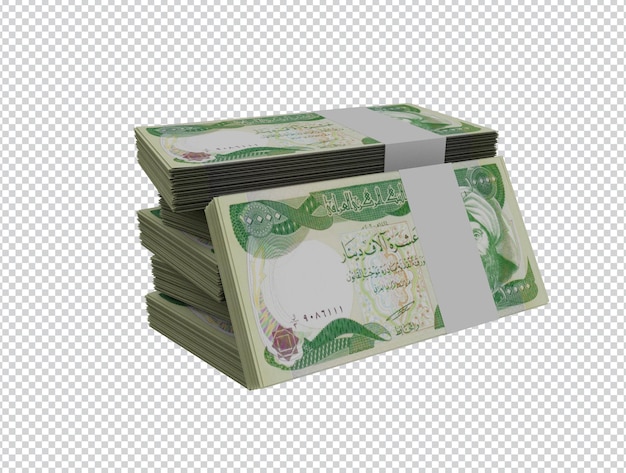 Iraqi money 10000 dinar money packs