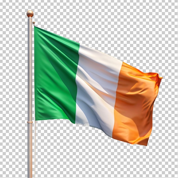 PSD ireland national flag isolated