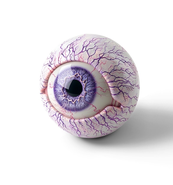 iris of eye isolated