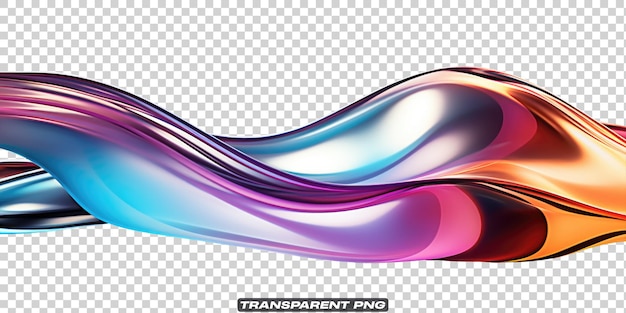 Iriserende vloeibare abstracte vorm geïsoleerd