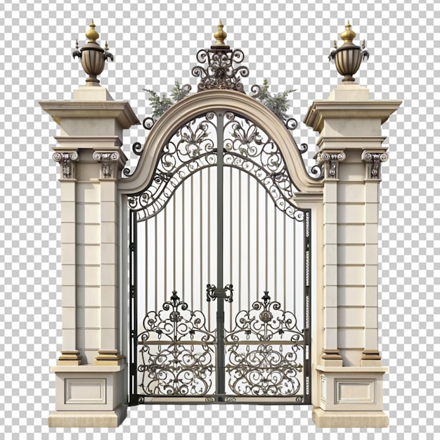 PSD iron gate