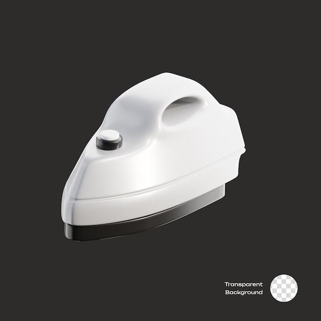 Iron Home Applience 3D Icon