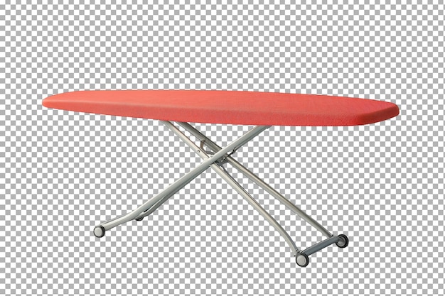 Ironing Boards with Extra Stability for Safe Use isolated on transparent background