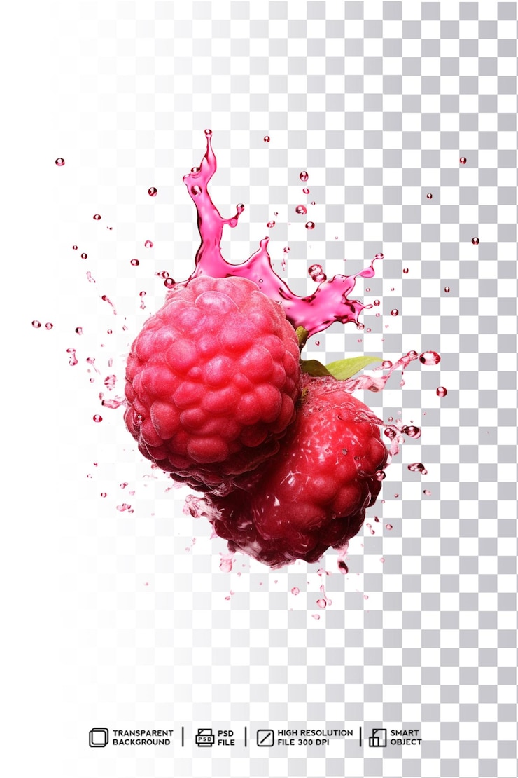 PSD irresistible tropical lychee fruit with transparency