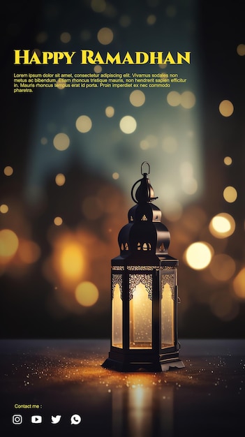 Sfondo islamico per ramadan eid fitr bandiera saluto eid al adhalamic evento iftar tempo