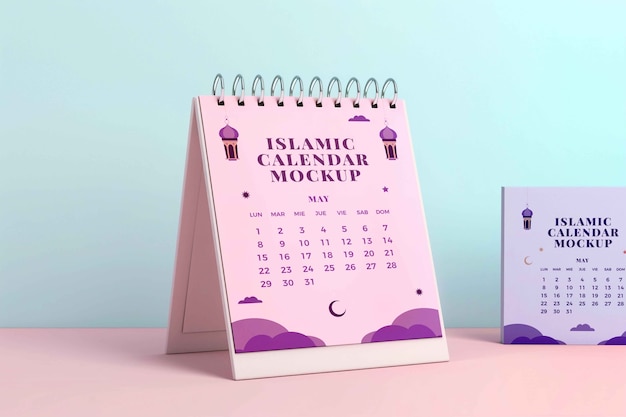 PSD islamic new year celebration mockup