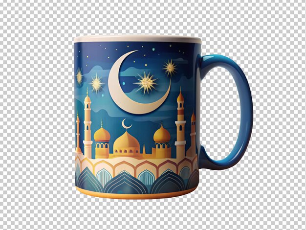 PSD islamic themed mug