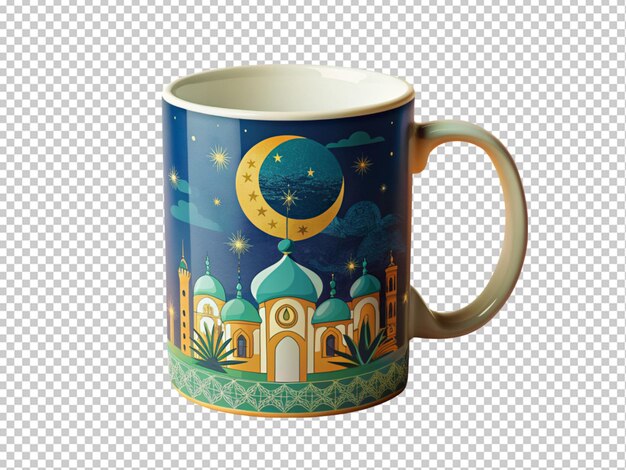 PSD islamic themed mug