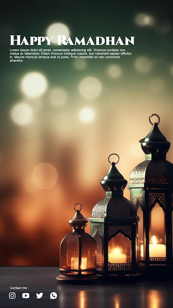 PSD islamskie tło dla ramadanu eid fitr baner pozdrowienia eid al adhalamic wydarzenie czas iftar