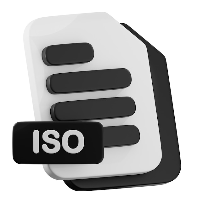 ISO ドキュメント アイコン