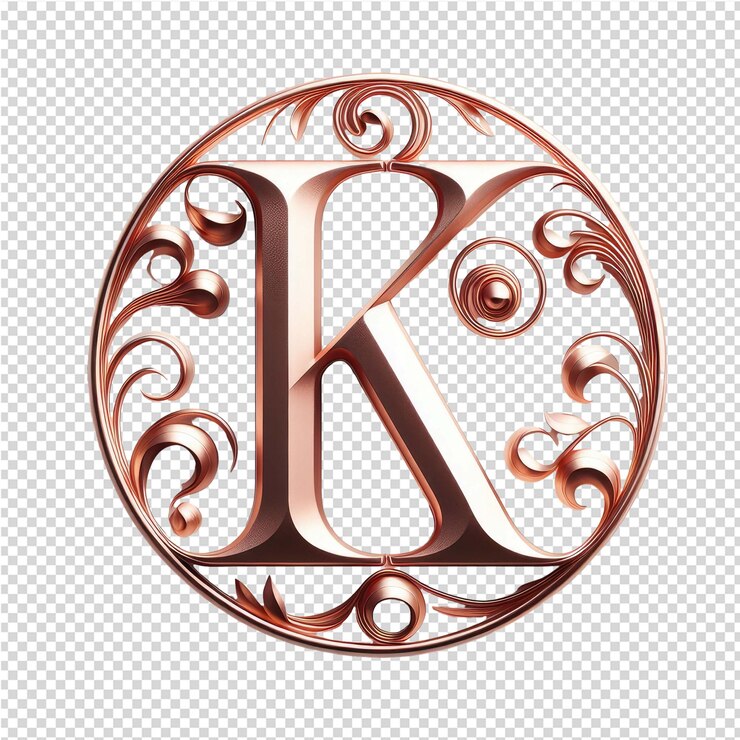 PSD 單獨的 3d 字母在透明的 png 畫布上