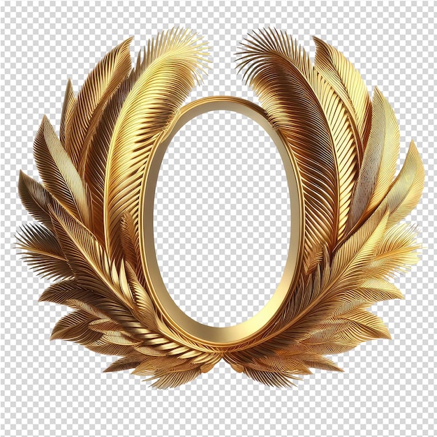 Lettera 3d isolata su una tela png trasparente