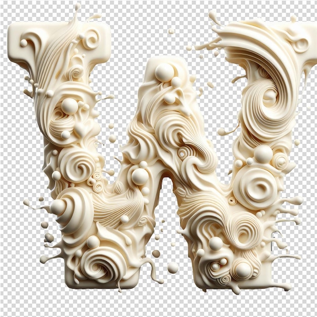 PSD 3d 文字をクリアな png キャンバスに分離する