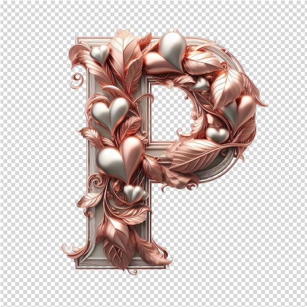 PSD 3d 文字をクリアな png キャンバスに分離する