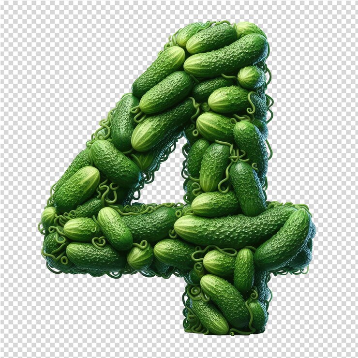 PSD isolated 3d number on a clear png canva