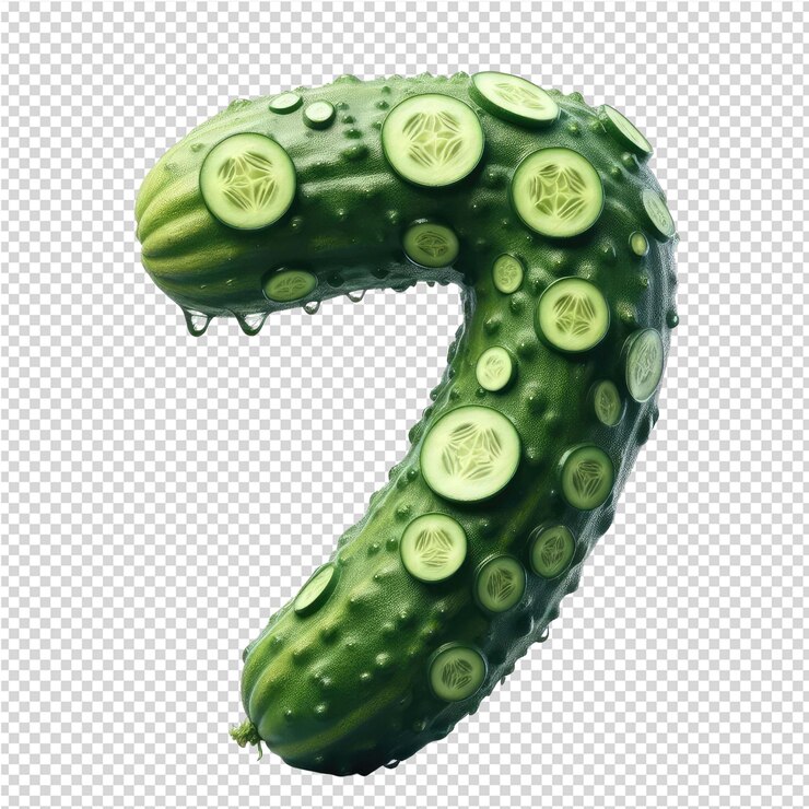 PSD isolated 3d number on a clear png canva