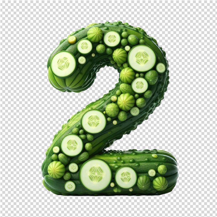 PSD isolated 3d number on a clear png canva