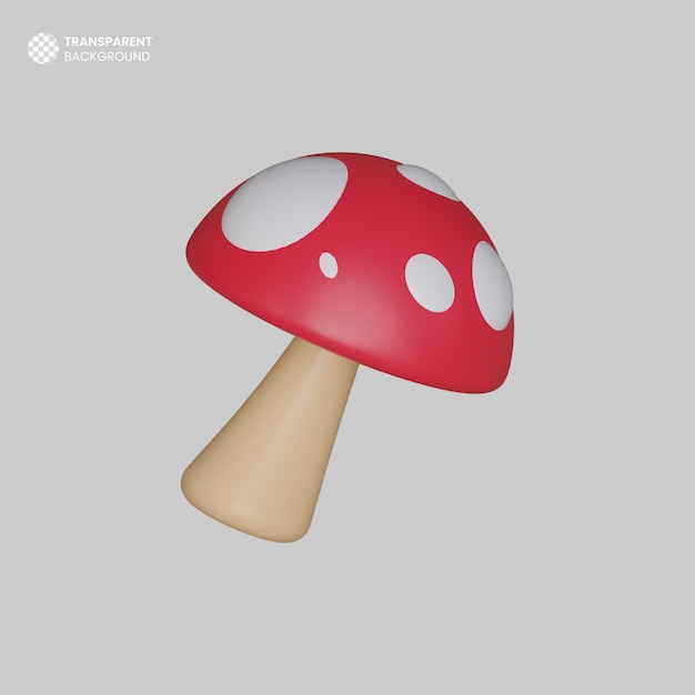 PSD isolated 3d render plant icon