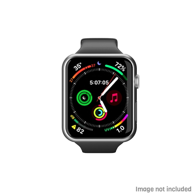 Isolated Apple Watch Mockup