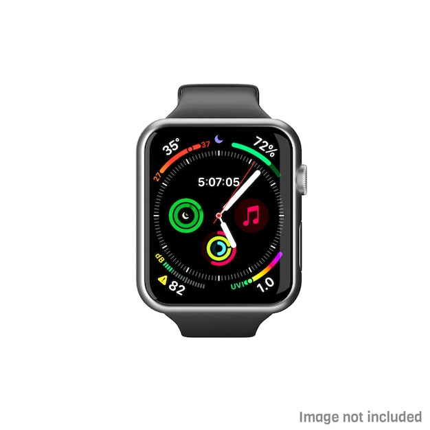 Isolated apple watch mockup