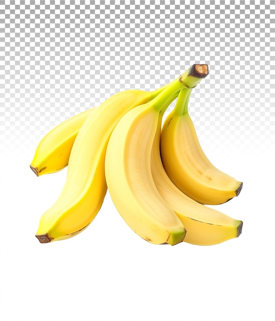 Isolated banana in png format