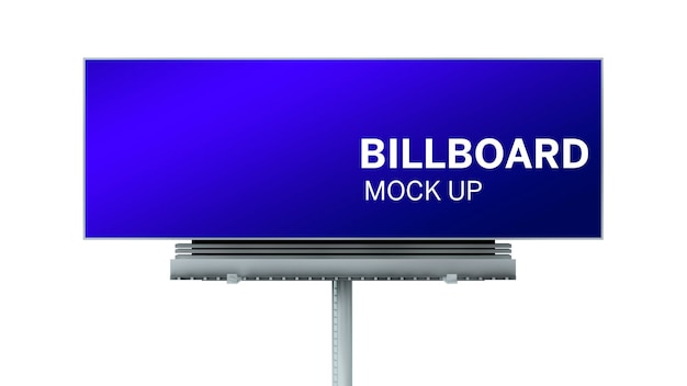 PSD isolated billboard mockup