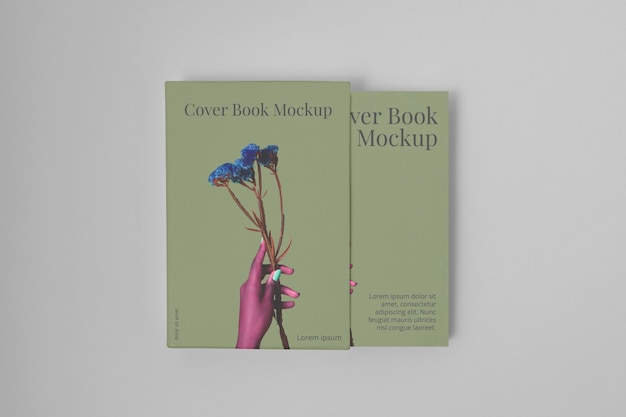 PSD isolated book  mockup