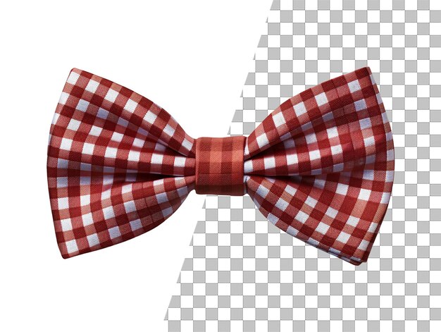 PSD isolated bow tie object with transparent background