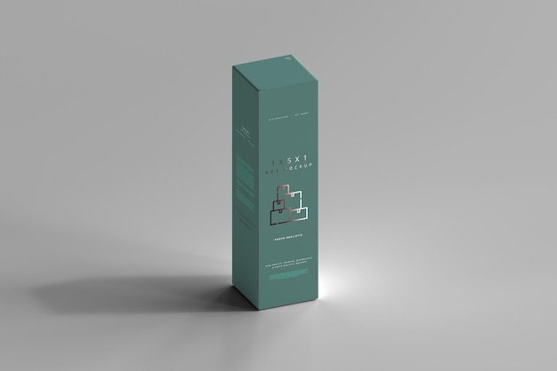 Isolated Box Mockup