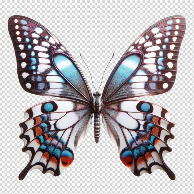 Isolated butterfly on transparent background