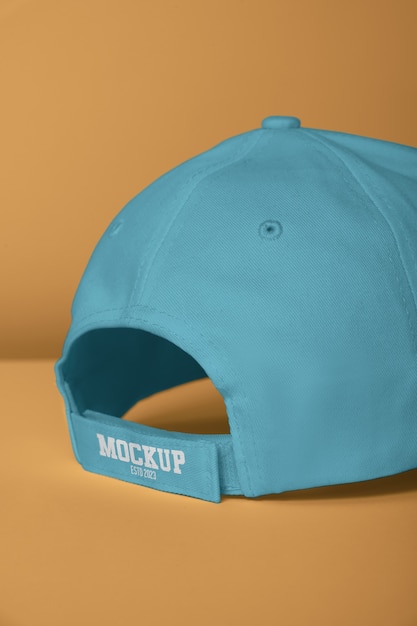 Isolated cap mockup