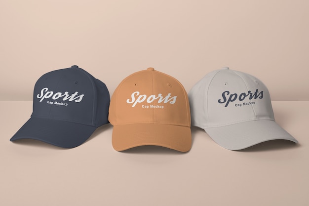 PSD isolated cap mockup