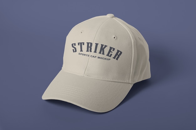 PSD isolated cap mockup