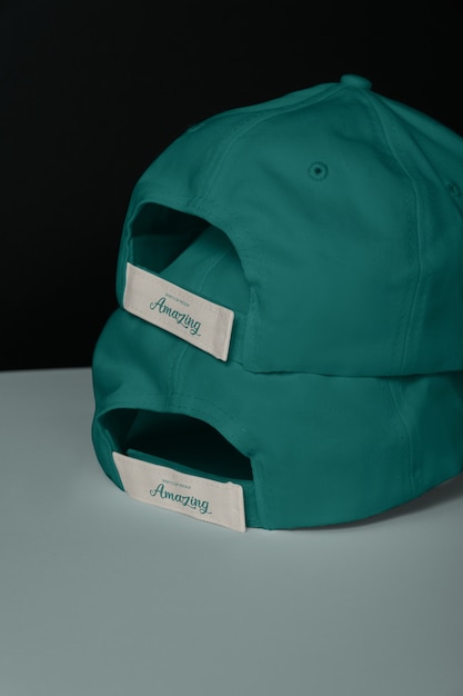 Isolated cap mockup