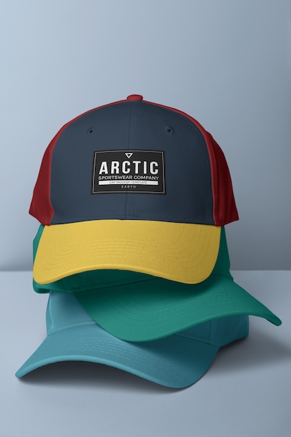 PSD isolated cap mockup