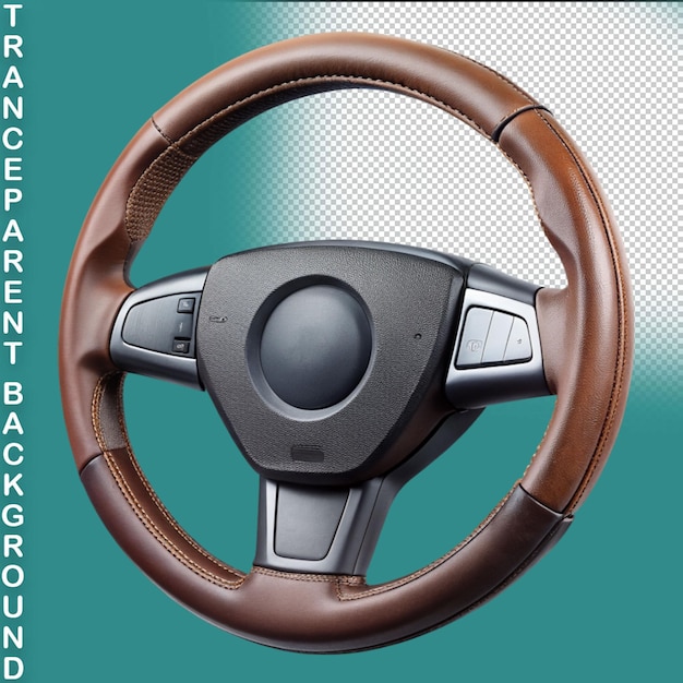 PSD isolated car steering object photo with transparent background