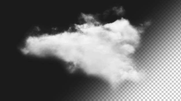 Isolated Cloud Background 2