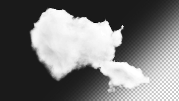 PSD isolated cloud background 6