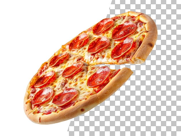 PSD oggetto di pizza delizioso isolato