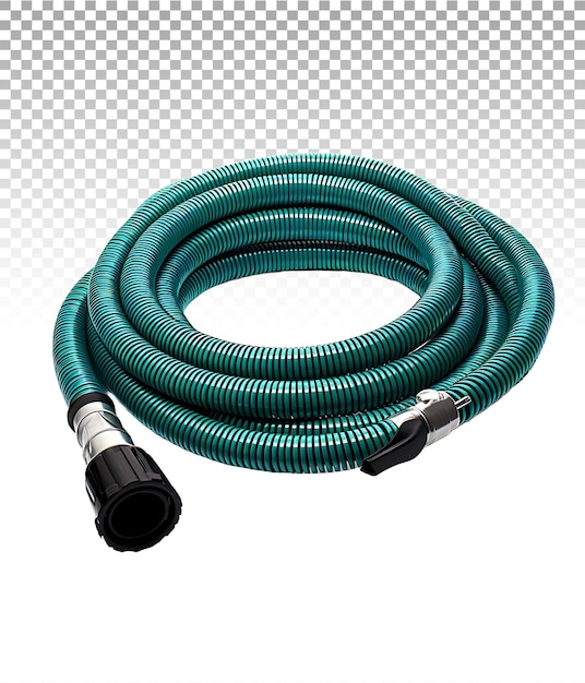 Premium PSD  Isolated garden hose tool for versatile gardening applications