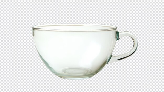 isolated glass cup on transparent background perfect for use in beverage advertisements and product catalogs