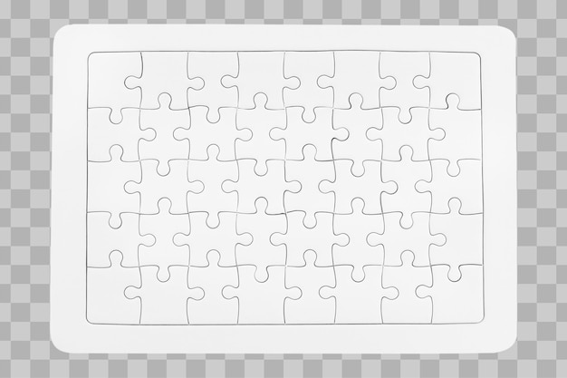 PSD isolated jigsaw