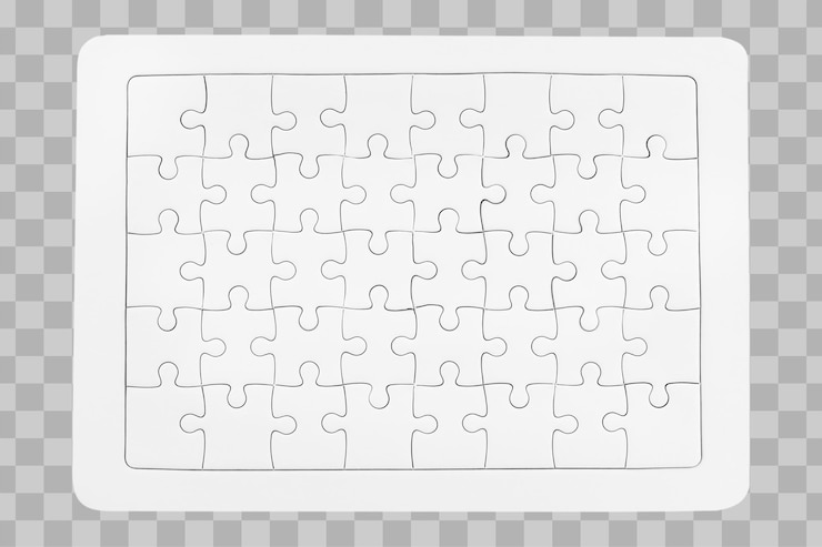 PSD isolated jigsaw