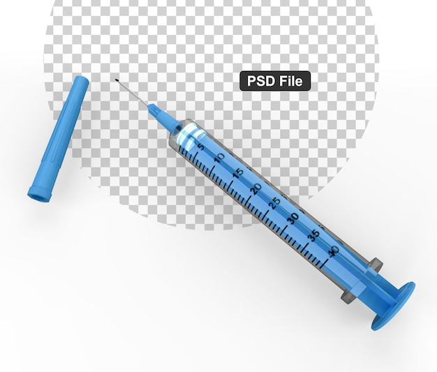 PSD isolated medicine needle