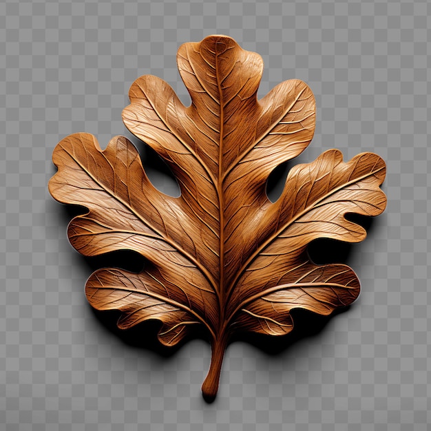 PSD isolated of oak leaf a majestic emblem of strength and endur ph png psd decoration leaf transparent