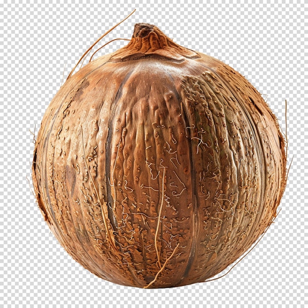 PSD isolated png of coconut on transparent background for coconut day