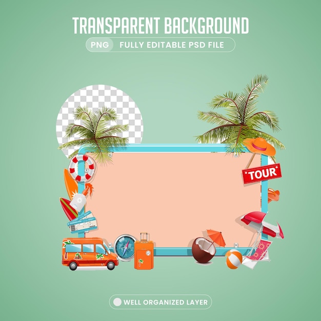 isolated png images for travel tour family trips and world tour highquality stock graphics