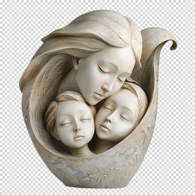 Isolated png of mother on transparent background for national safe motherhood day
