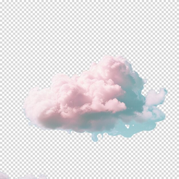 PSD Изолированный png облака на прозрачном фоне для дня облака