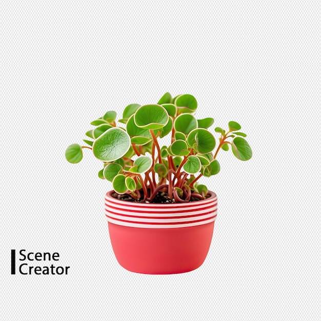 PSD isolated potted plants